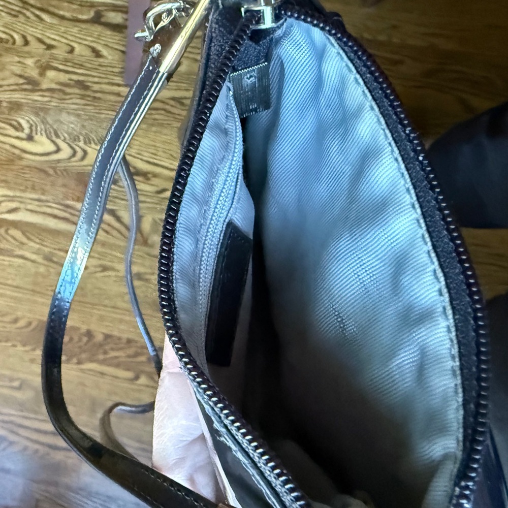 Beijo Charcoal grey 2 way mini handbag crossbody purse - Picture 11 of 11